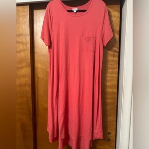 LuLaRoe Carly XL Coral